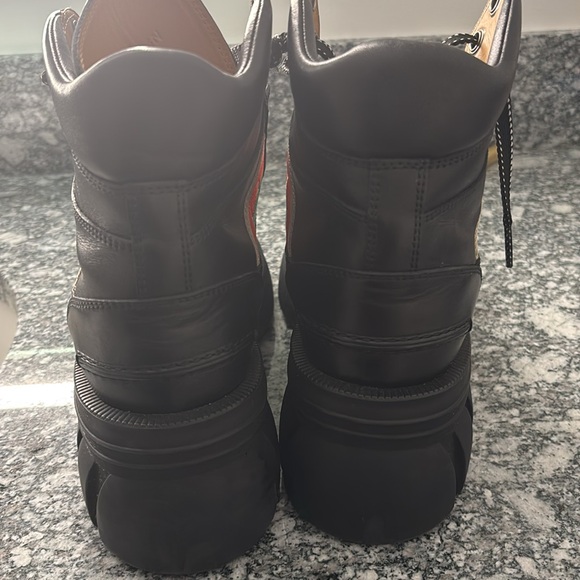 Gucci Black High-Top Chunky Boots - Picture 3 of 4
